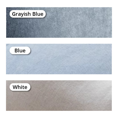 Mobilious -Glaciera Fabric Washable Blue Sofa