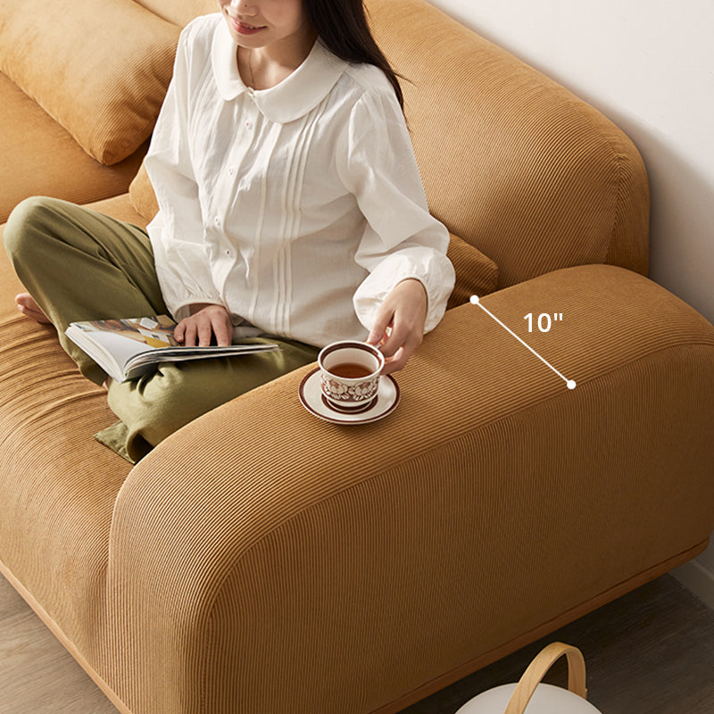 Mobilious-Momona Corduroy Japanese Fabric Sofa