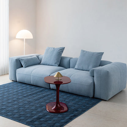 Mobilious -Glaciera Fabric Washable Blue Sofa