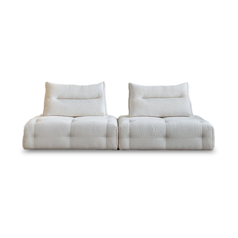 Mobilious-Stratto Gray Modular Chenille Fabric Sofa