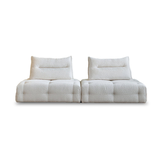 Mobilious-Stratto Gray Modular Chenille Fabric Sofa