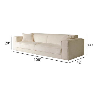 Mobilious-梵·Brahman | Serena Quiet Luxury Chenille Fabric Sofa