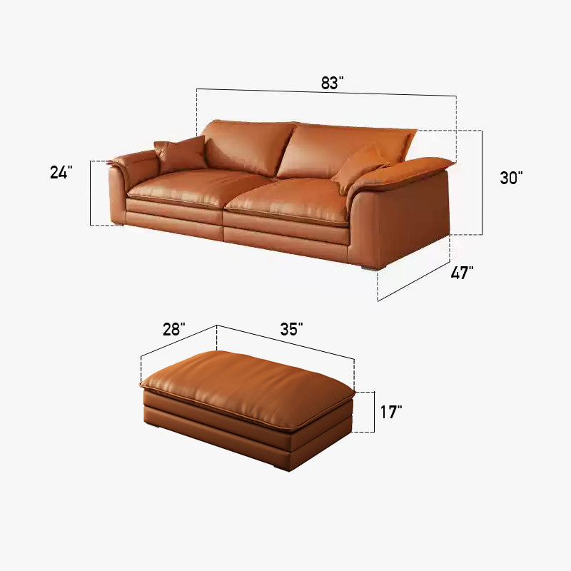 Mobilious-Livello Extra Deep Seat Feather Sofa / Armchair Plus
