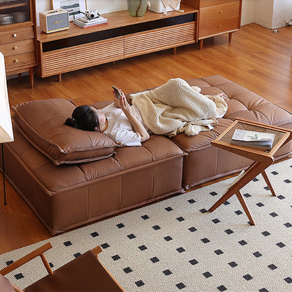 Vetra Top Grain Leahter Modular Sofa