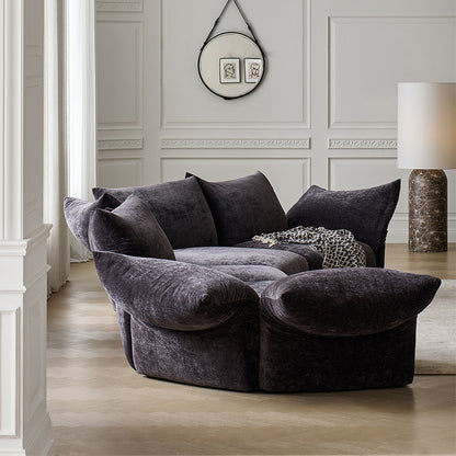 Mobilious-Petalla Chenille Modern Modular Sofa / Sectional