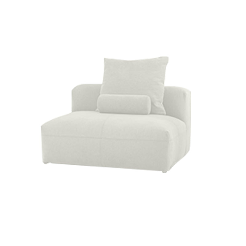 Glaciera Denim Slipcovered White Sofa