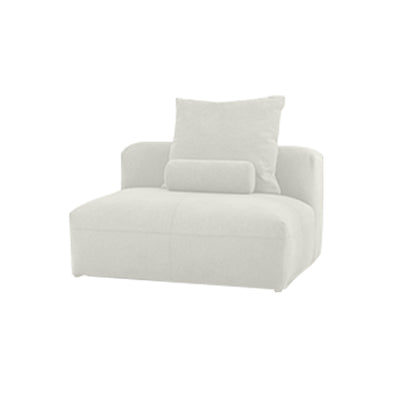 Glaciera Denim Slipcovered White Sofa