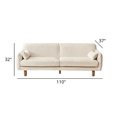 Mobilious-Douvela Chenille Fabric Washable Sofa