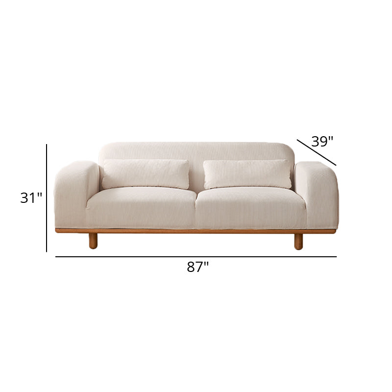 Mobilious-Momona Corduroy Japanese Fabric Sofa