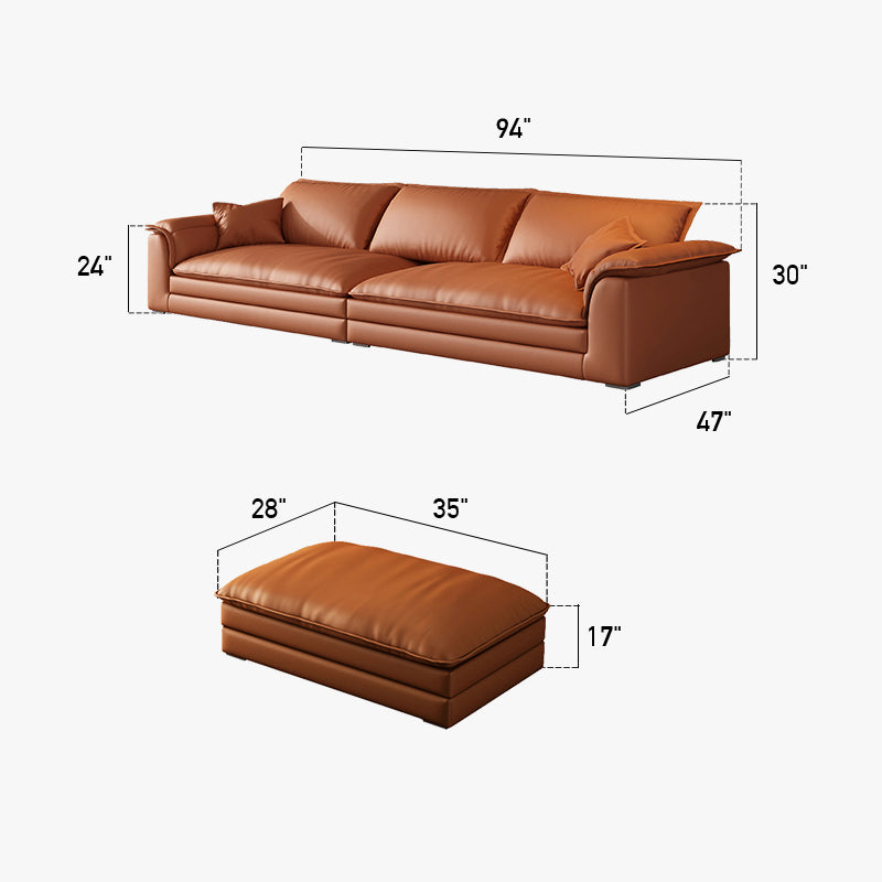 Mobilious-Livello Extra Deep Seat Feather Sofa / Armchair Plus