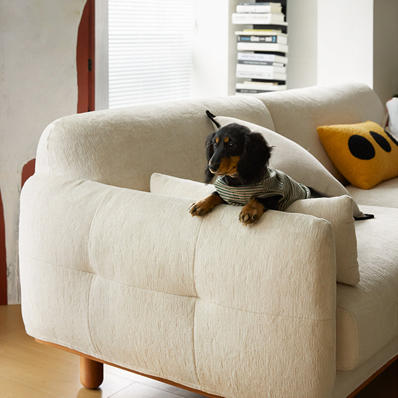 Mobilious-Douvela Chenille Fabric Washable Sofa