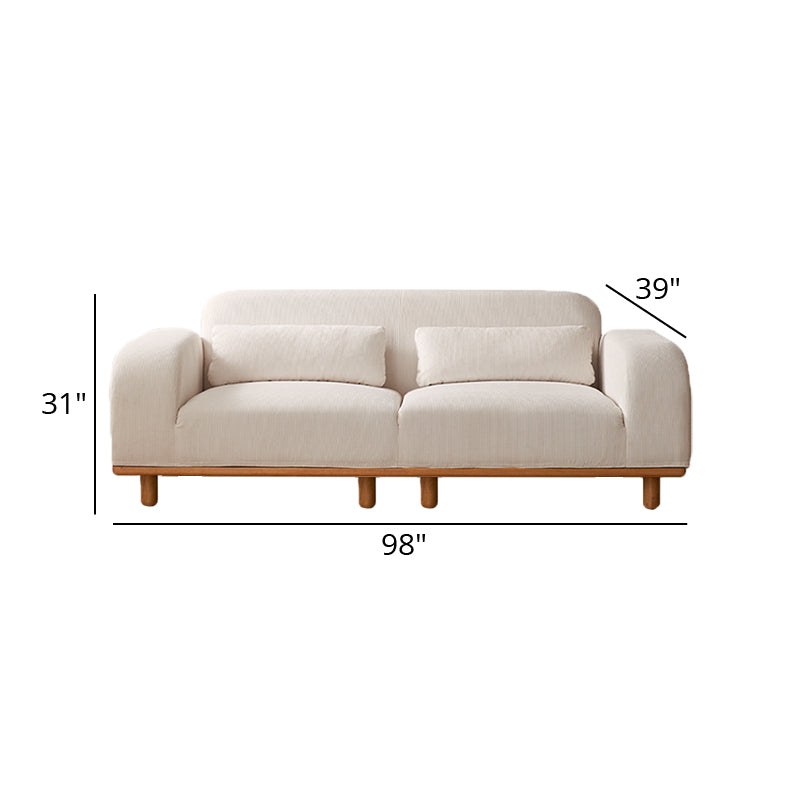 Mobilious-Momona Corduroy Japanese Fabric Sofa