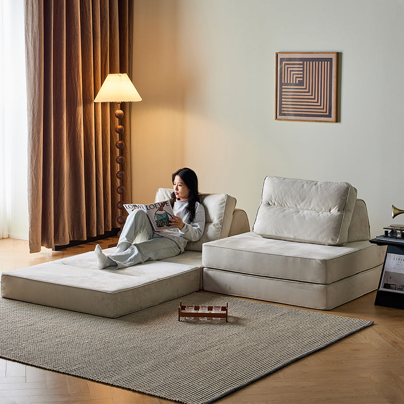 Molveno Brushed Cotton Fabric Modular Sofa