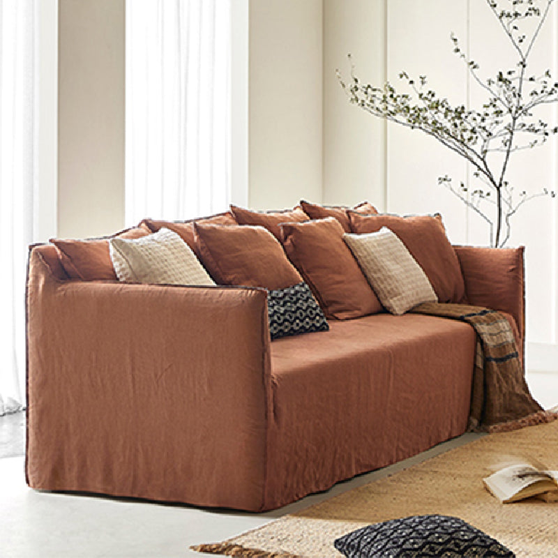 Soluna Dew-Retted Linen Fabric Washable Sofa
