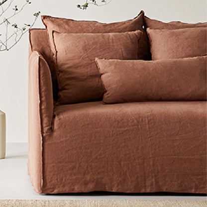 Soluna Dew-Retted Linen Fabric Washable Sofa