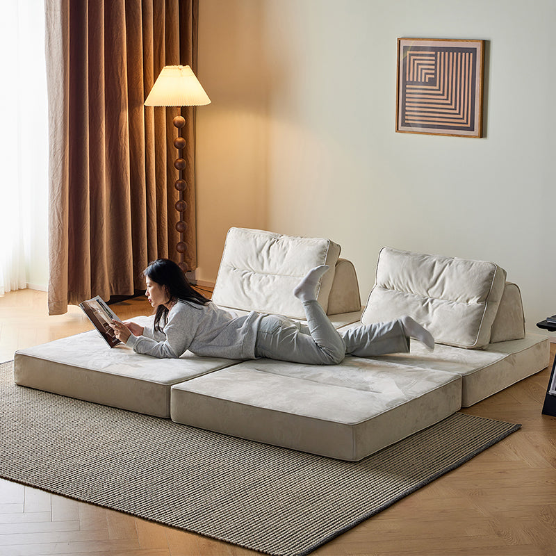 Molveno Brushed Cotton Fabric Modular Sofa