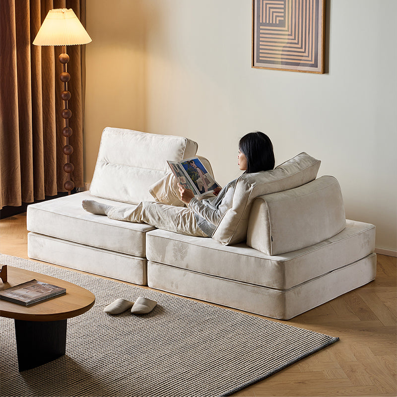 Molveno Brushed Cotton Fabric Modular Sofa