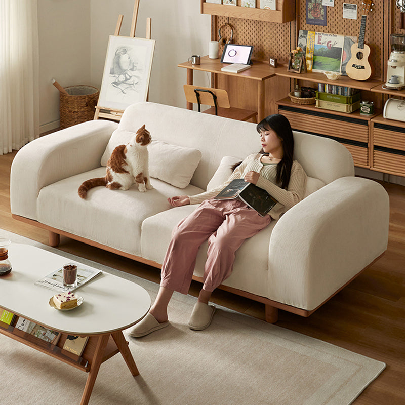 Mobilious-Momona Corduroy Japanese Fabric Sofa