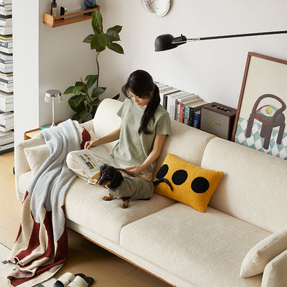 Mobilious-Douvela Chenille Fabric Washable Sofa
