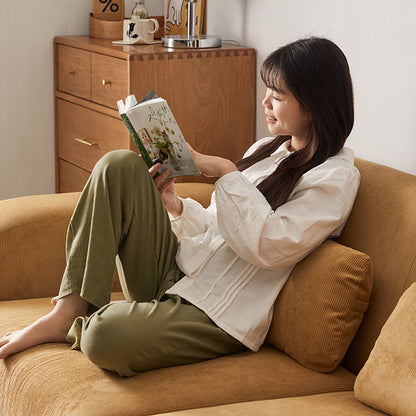 Mobilious-Momona Corduroy Japanese Fabric Sofa