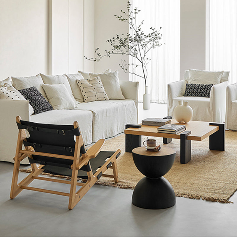 Soluna Dew-Retted Linen Fabric Washable Sofa