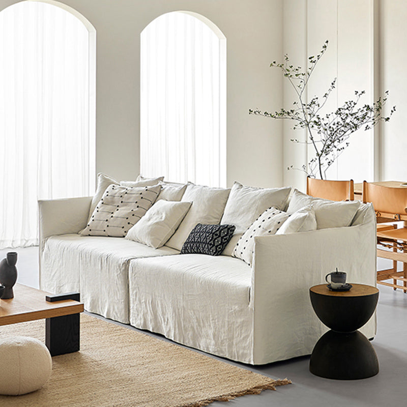 Soluna Dew-Retted Linen Fabric Washable Sofa