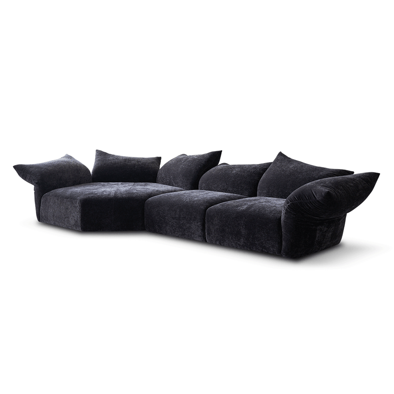 Mobilious-Petalla Chenille Modern Modular Sofa / Sectional