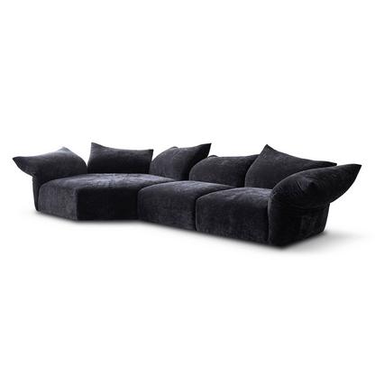 Mobilious-Petalla Chenille Modern Modular Sofa / Sectional