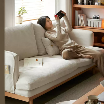 Mobilious-Kohana Corduroy Japanese Fabric Washable Sofa