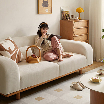Mobilious-Momona Corduroy Japanese Fabric Sofa