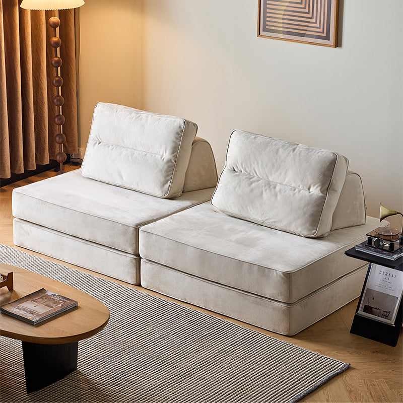 Molveno Brushed Cotton Fabric Modular Sofa
