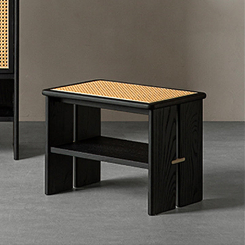Rattanéa Solid Wood Rattan Shoe Cabinet
