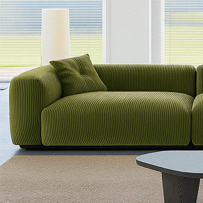 Mobilious-Verdino Corduroy Retro Green Modular Sectional
