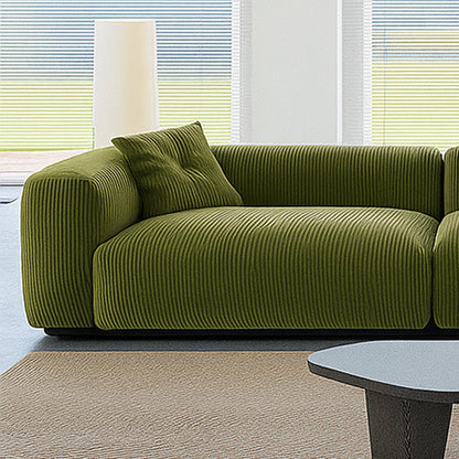 Mobilious-Verdino Corduroy Retro Green Modular Sectional