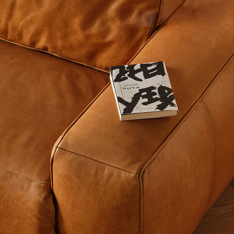 Hygge Genuine Leather Power Reclining Straight Sofa