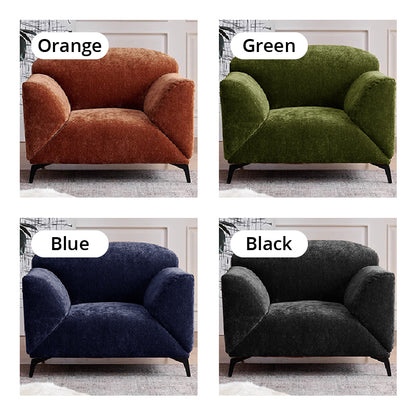 Lykke Chenille Fabric Adjustable Lounge Chair