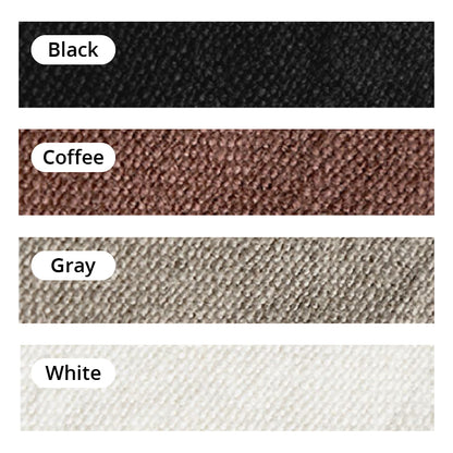 Sabi White Linen Fabric Washable Sofa